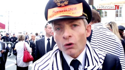 Grève à Air France : les pilotes dans la rue