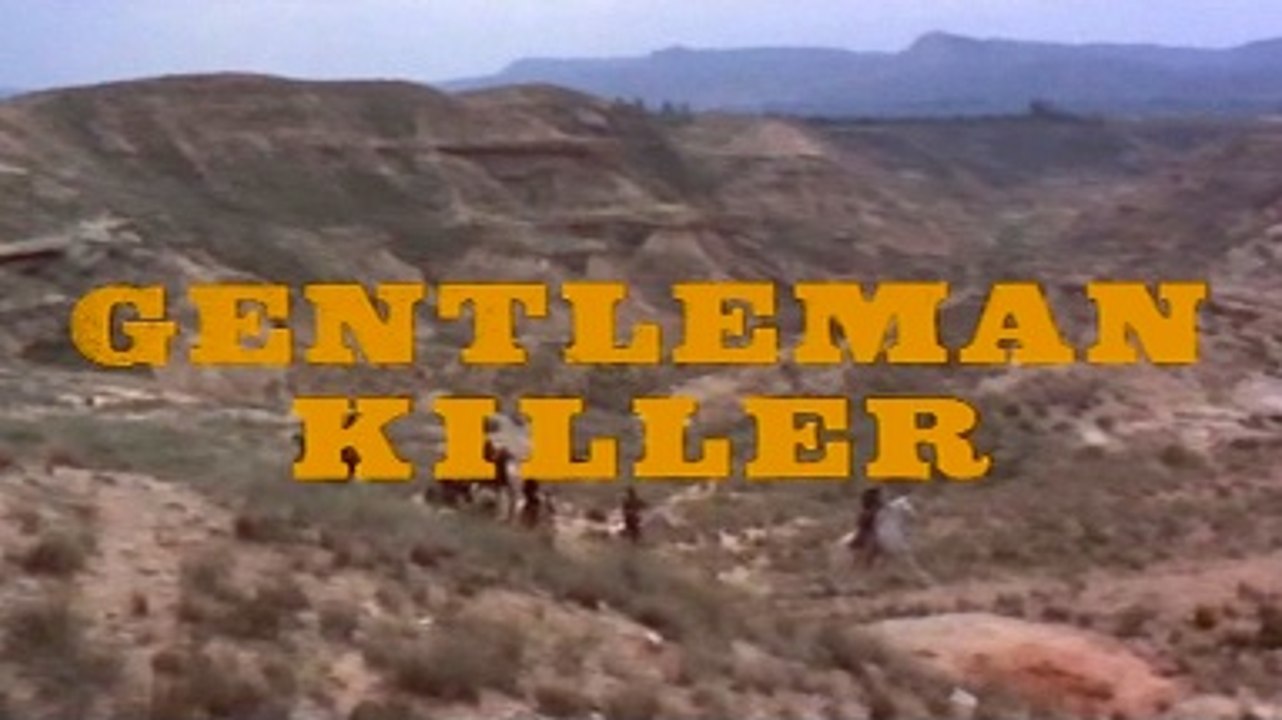 Gentleman Killer (1967)  Anthony Steffen, Eduardo Fajardo and Silvia Solar  SPAGHETTI WESTERN