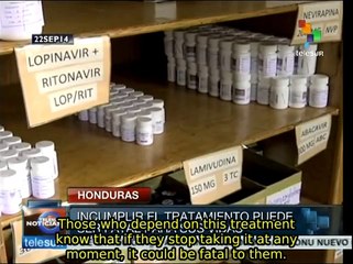 HIV patients in Honduras complain about treatment shortage