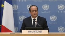 Hollande sur l'otage français: 