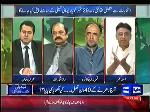 Dunya News Special Transmission Azadi & Inqilab March 10pm to 11pm – 23rd September 2014