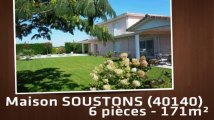 A vendre - Maison/villa - SOUSTONS (40140) - 6 pièces - 171m²