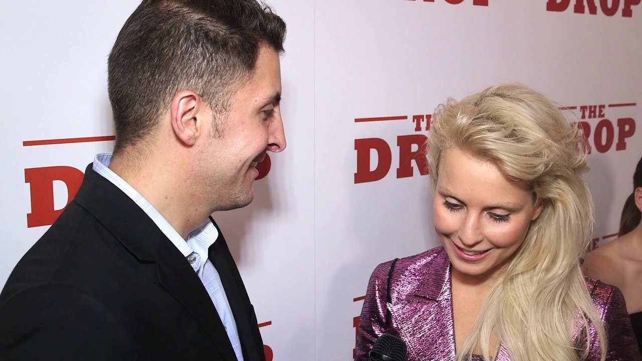 Noomi Rapace at "The Drop" NY Premiere #InTheLab