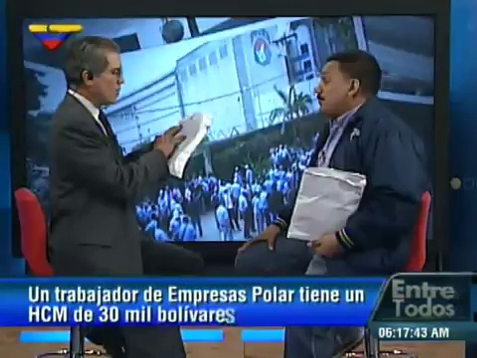 (Vídeo) Entre Todos con Luis Guillermo García del 22.09.2014 (1/6)