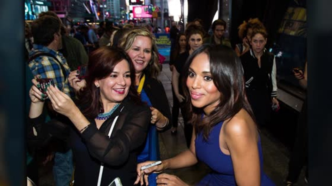 Kerry Washington sah umwerfend aus als sie bei Good Morning America erschien
