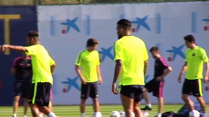 Luis Enrique habla antes del partido ante el Malaga
