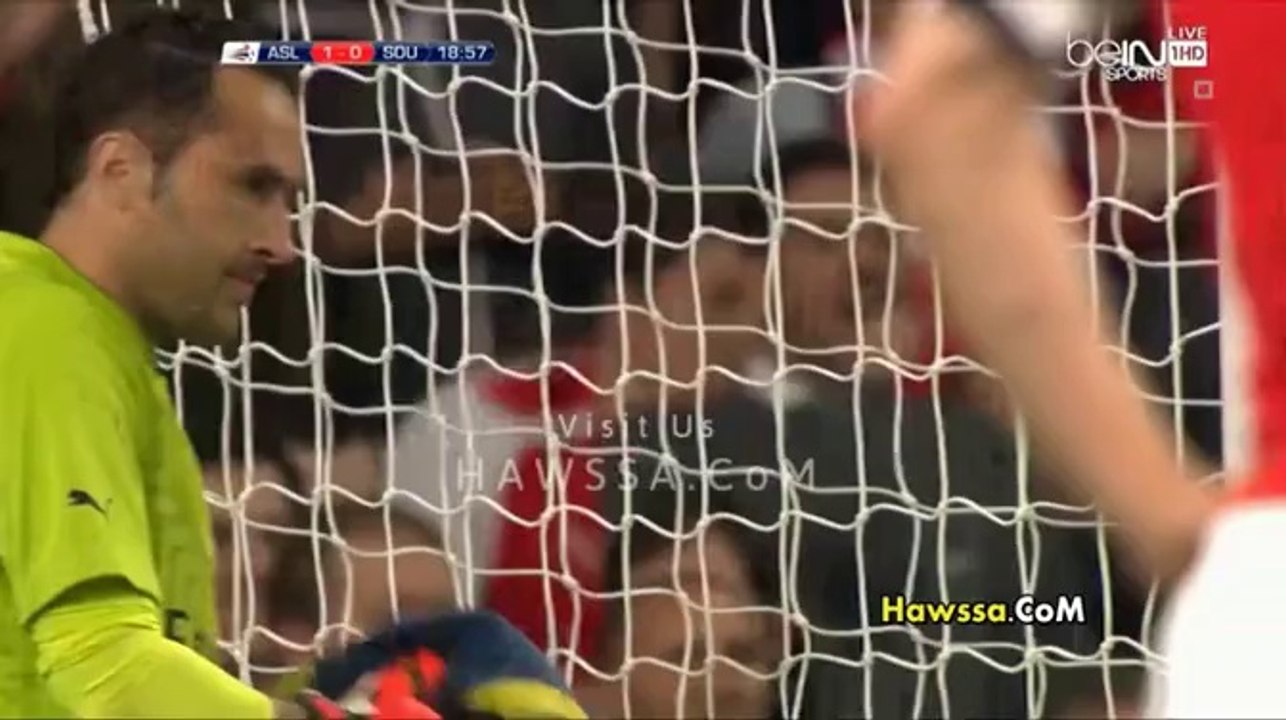 اهداف مباراة ارسنال 1 - 2 ساوثامبتون | تعليق فه...