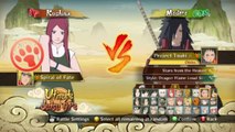 Madara Uchiha VS Kushina Uzumaki In A Naruto Shippuden Ultimate Ninja Storm Revolution Match / Battle / Fight
