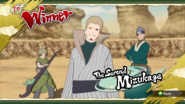 Gaara VS Second Mizukage In A Naruto Shippuden Ultimate Ninja Storm Revolution Match / Battle / Fight