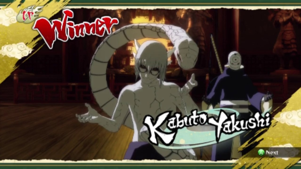 Sage Kabuto VS Itachi Uchiha In A Naruto Shippuden Ultimate Ninja Storm Revolution Match / Battle / Fight