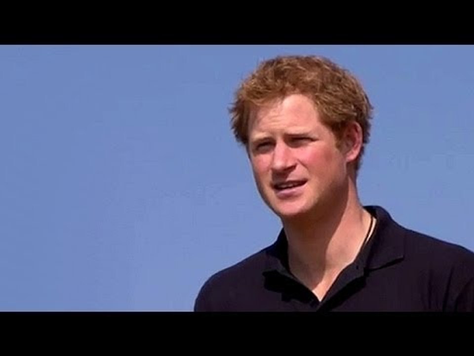 Prinz Harry ganz 'ungezwungen'