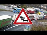 LKW und Ferienende bringen Staus