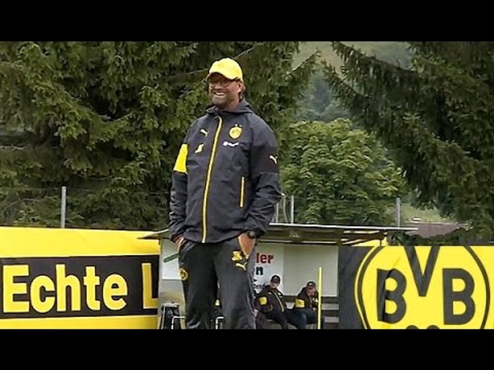 Klopp und BVB gut drauf!