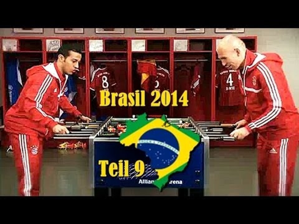 WM 2014 - FC Bayern Spieler im WM-Fieber