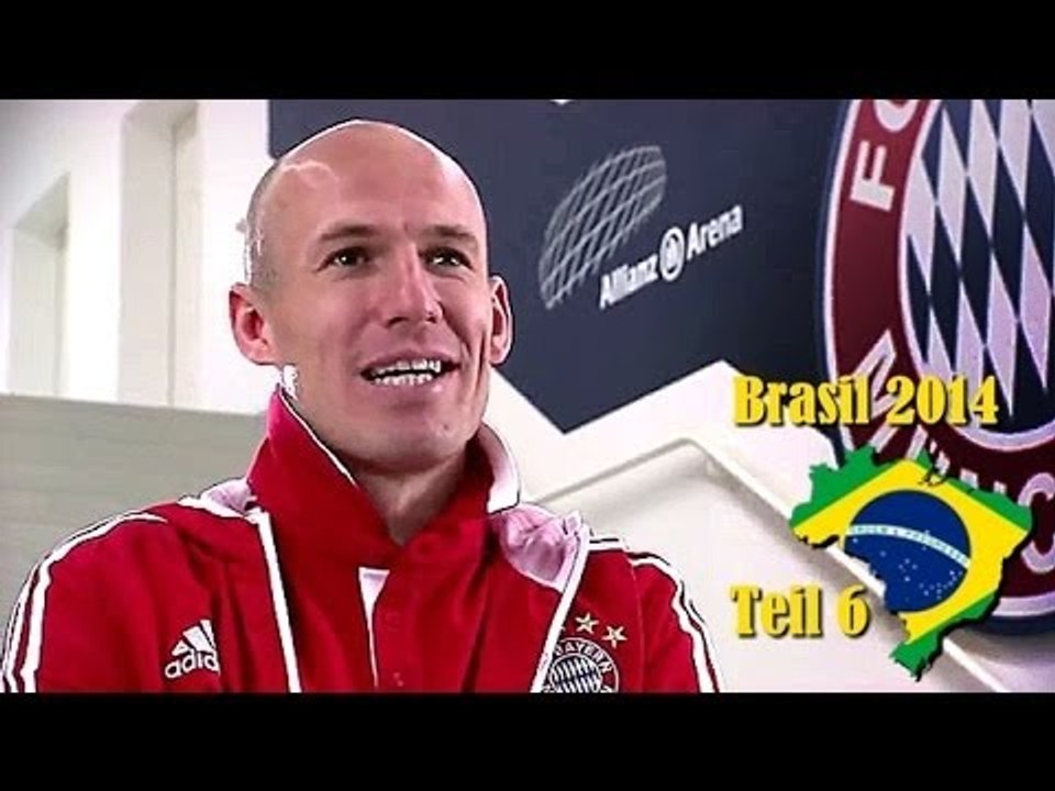 WM 2014 - Arjen Robben trifft auf Titelverteidiger Spanien