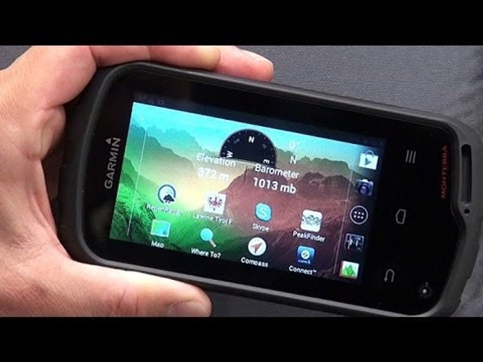 Das Outdoor-Flaggschiff (GPS mit Android und WLAN)