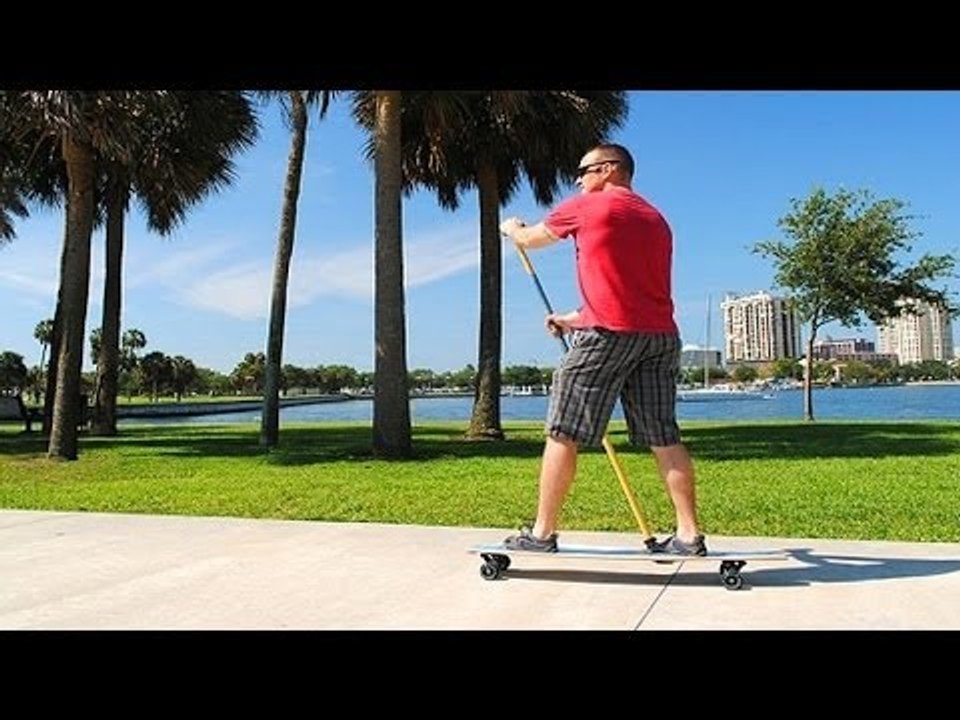 Neuer Trend aus USA (Land-Paddling kommt aus Florida)