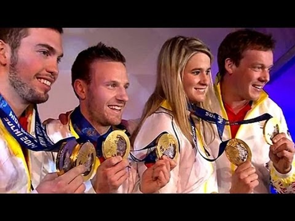 Deutsche Feierbiester (Natalie Geisenberger & Co. in Partylaune )