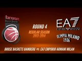 Basketball: Brose Baskets Bamberg vs. Emporio Armani Milan