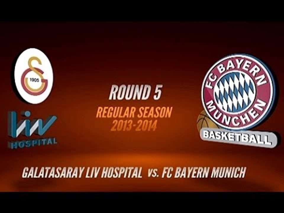 Basketball: Galatasaray Istanbul vs. FC Bayern München