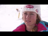 Mikaela Shiffrin Interview - FIS Ski-Weltcup Sölden (engl. Version)