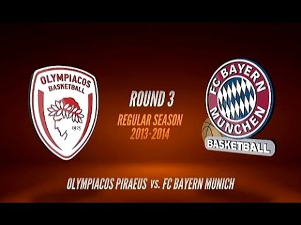 Basketball Euroleague: Olympiacos Piraeus - FC Bayern München