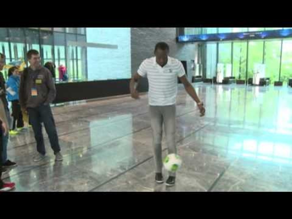 Usain Bolt als Fussballer ? Läuft da was in Sachen Fußballnationalmannschaft von Jamaika...