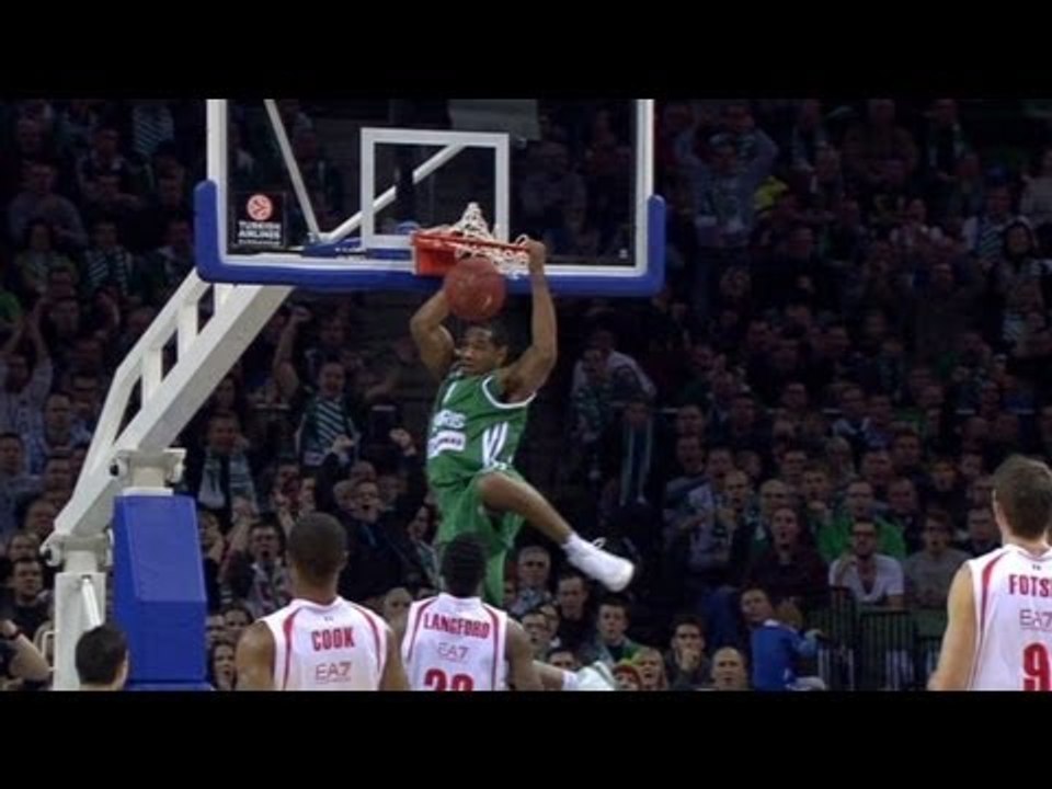 Basketball Euroleague - Top 10 Fast Breaks