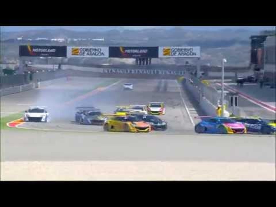 April 2013: Eurocup Megane Trophy V6 - Motorland - Race 1