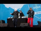 Xavier Naidoo und Kool Savas im Schnee