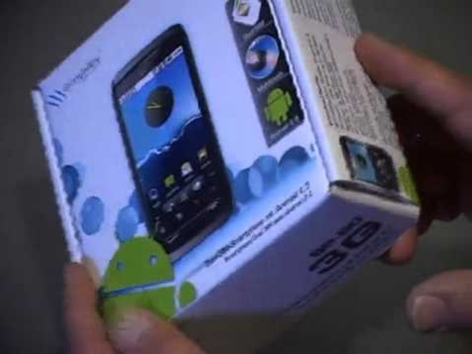 Simvalley SP 80 - Smartphone Handy Test © RatgeberTV.com 2012