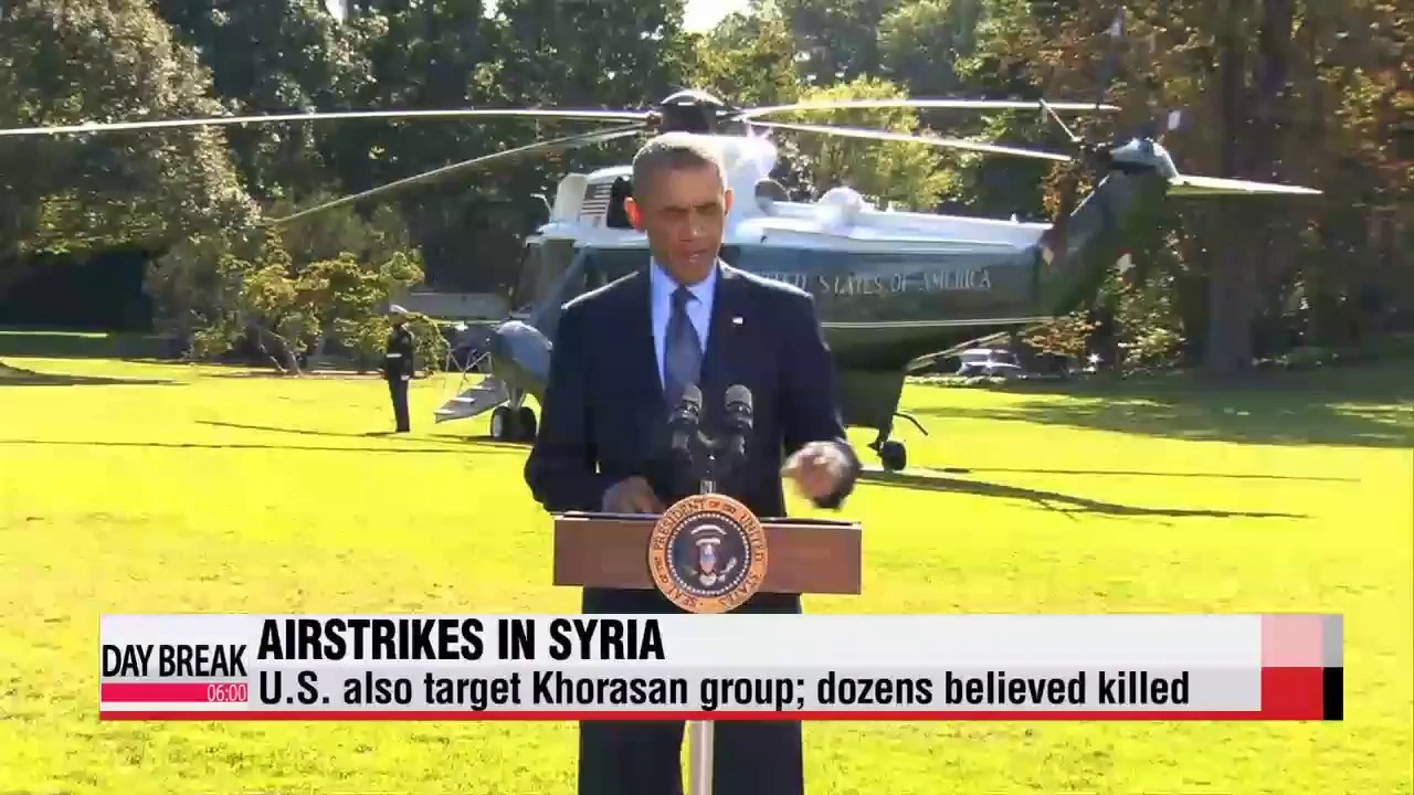 U.S. and 5 Arab states join in rare alliance against IS targets in Syria