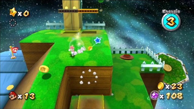Super Mario Galaxy 2 - Monde 1 - Station stellaire : Frictions avec un fripon