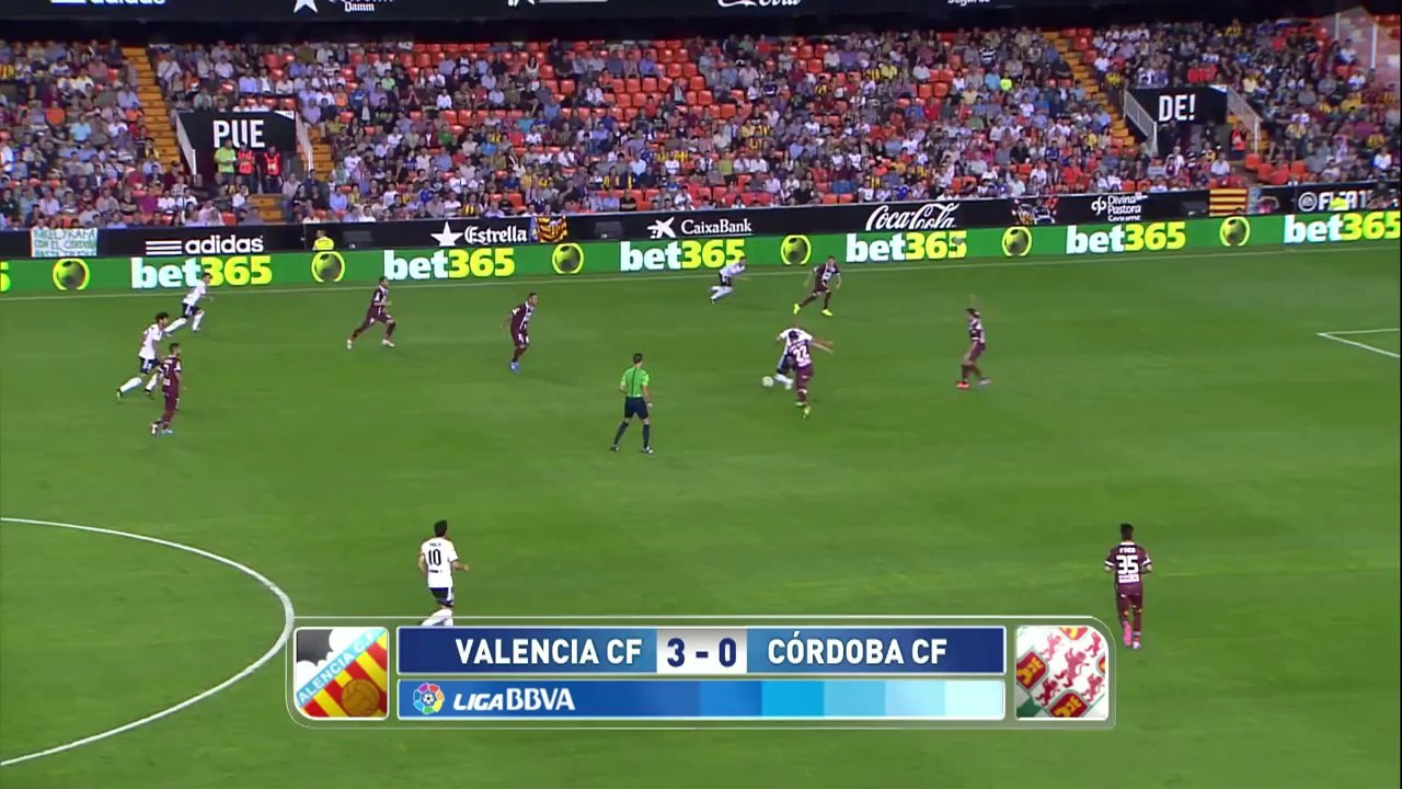 2014.09.25: Valencia CF 3 - 0 Cordoba CF (Resumen)