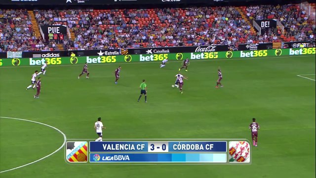 2014.09.25: Valencia CF 3 - 0 Cordoba CF (Resumen)