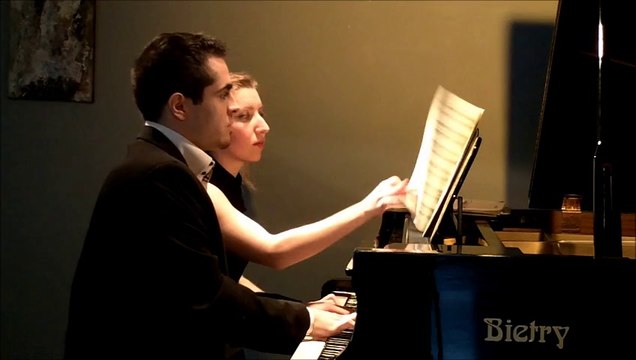 Ravel, Entretiens de la Belle et la Bete, Duo Terra Nova - Midali & Griscelli (archive du tout 1er concert)