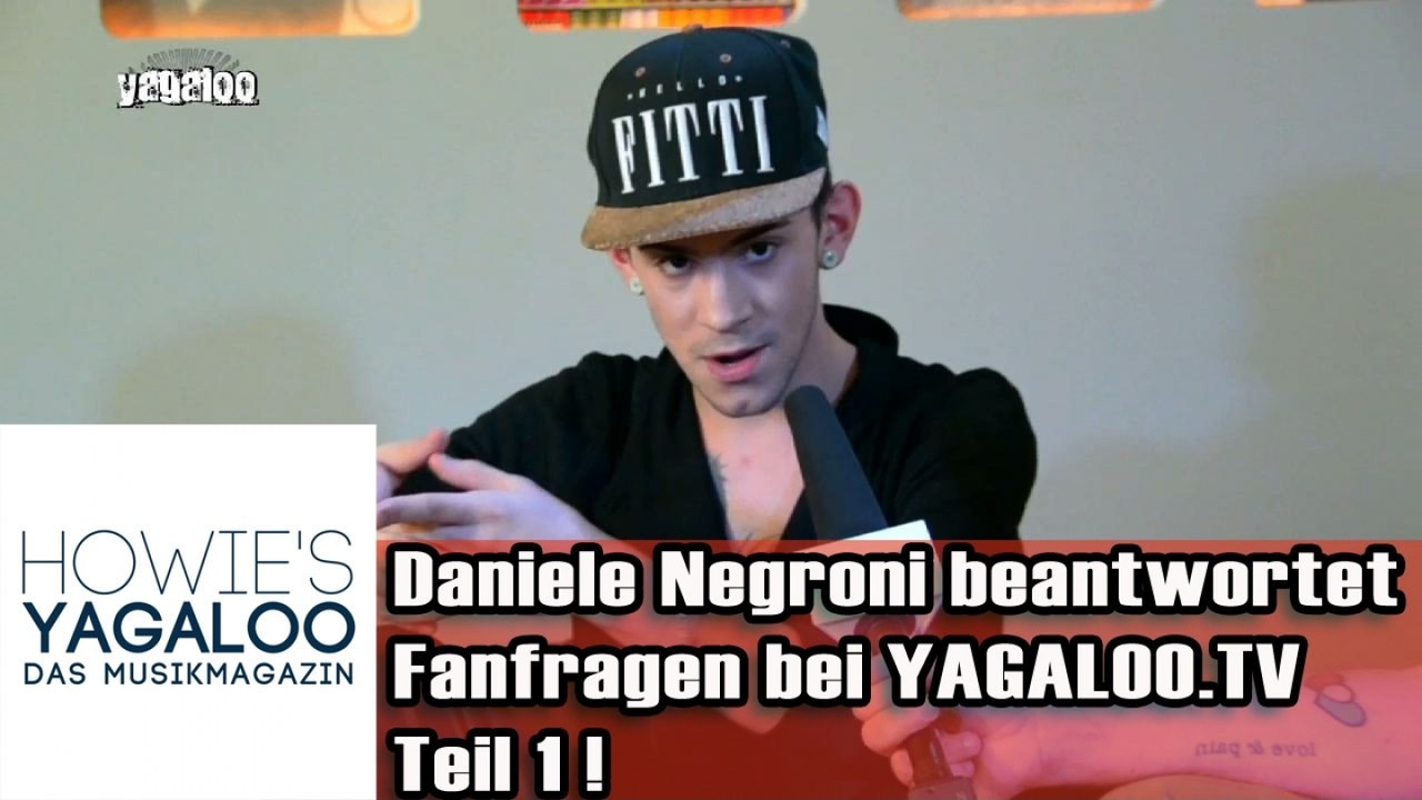 Daniele Negroni beantwortet Fanfragen - Teil 1