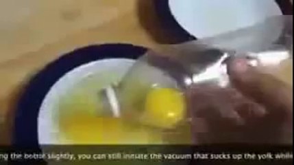 Eggs In Water Bottle Nice Trick