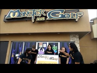 ALS Ice Bucket Monster Mini Golf Edmonton