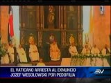 Vaticano ordena arresto por pederastia contra exnuncio en R. Dominicana