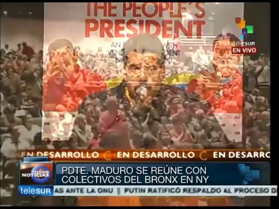 Presidente Nicolás Maduro en NY habla de Oscar, Lares y Filiberto