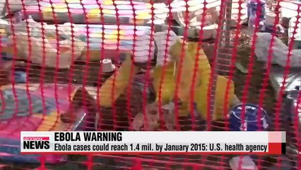 New report Ebola cases could reach 1.4 mil. by January 2015
