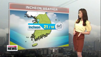 Rainy day with cooler highs