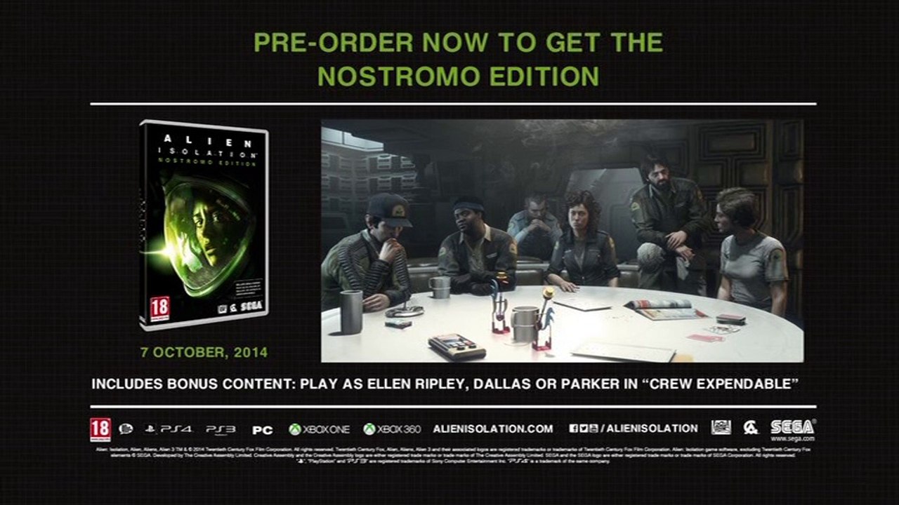 Alien: Isolation - Survivor Mode Trailer
