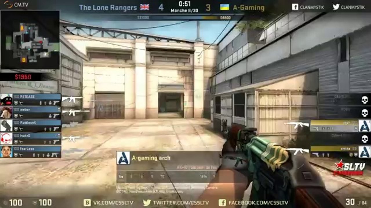 A-Gaming vs T.L R CM.TV SLTV StarSeries XI