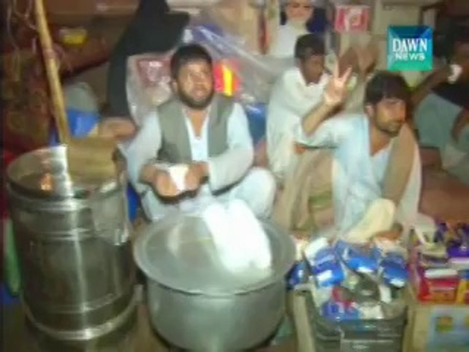 Islamabad Sit in : rain, strong winds add miseries of protesters