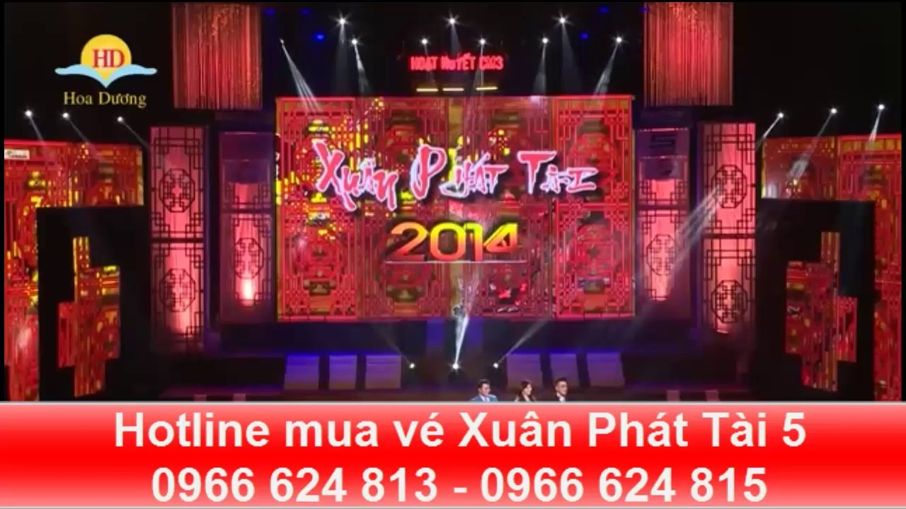 Bán vé Xuân phát tài 5 Hotline bán vé 0966 624 813 - 0966 624 815