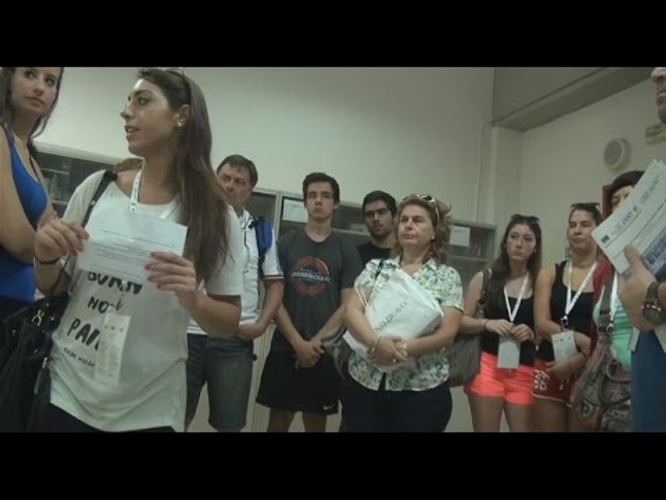 Aversa (CE) - Comenius, studenti stranieri ospiti del Liceo Fermi (22.09.14)