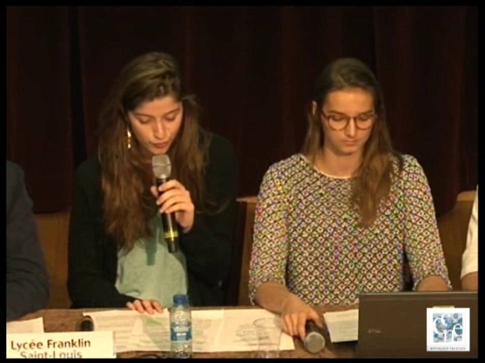 Journée de réflexion des lycéens 2014 La quête de "performance" - Table ronde 1 part 1