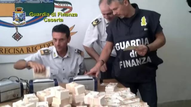 Marcianise (CE) - Sequestrati 17 mln di euro in banconote contraffatte (24.09.14)